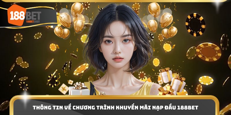 Thông tin về chương trình khuyến mãi nạp đầu 188bet